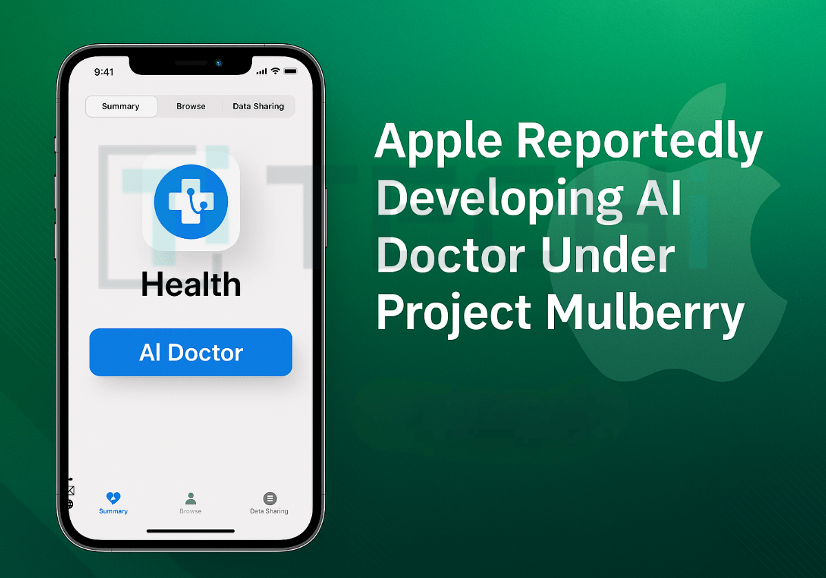 Apple Likely to Launch AI Doctor, at Least to Some Extent