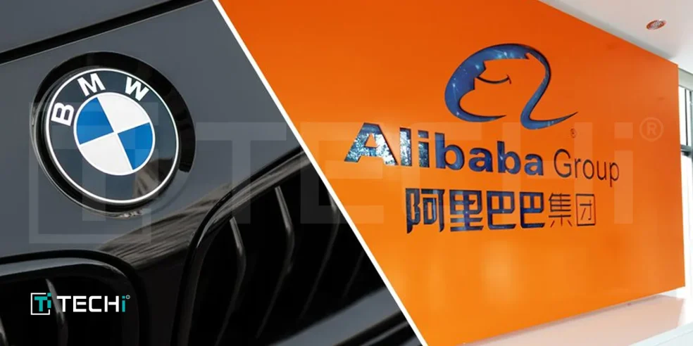 BMW and Alibaba Group announce AI partnership for smart cockpit technology in future BMW vehicles in China.