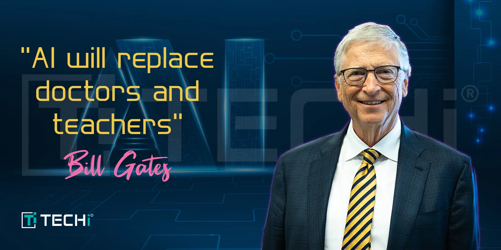 Bill Gates Predicts AI Will Surpass Doctors and Teachers Within a Decade