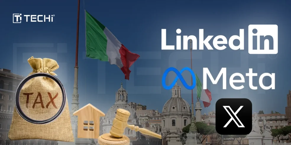 Meta, X, and LinkedIn Face Italy’s Landmark VAT Case, Demanding Tax