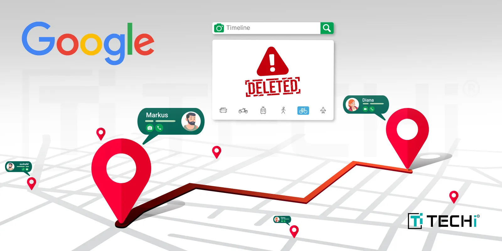 Google Glitch Erases Users' Maps Timeline Data, Sparking Privacy Concerns