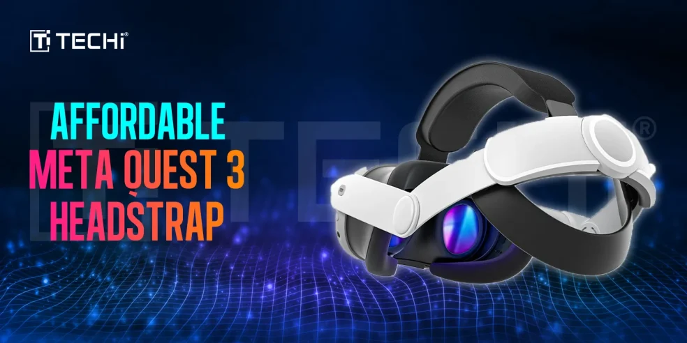 Affordable Meta Quest 3 Headstrap – Kiwi Design K4 Boost Battery Strap for Enhanced VR Comfort and Power