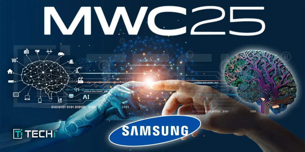 Samsung unveils AI-powered innovations at MWC 2025, showcasing advancements in mobile, health, smart home technology, and networks.