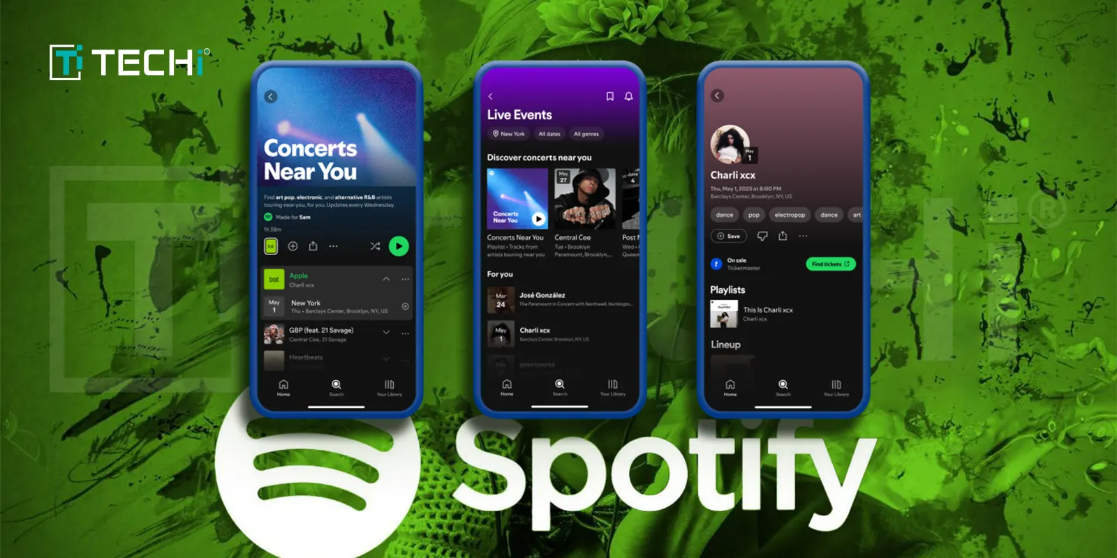 Spotify Launches ‘Concerts Near You’ to Discover Nearby Shows