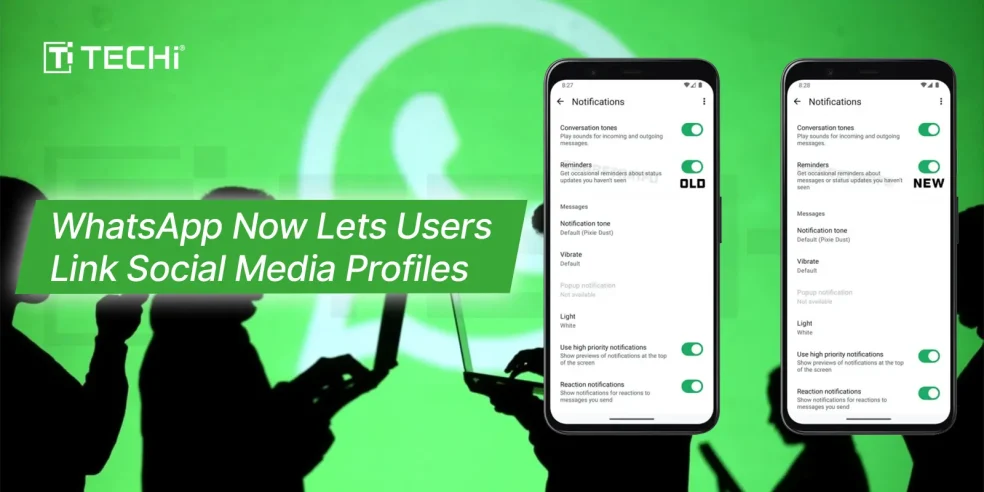 Social Media Profile Integration Feature