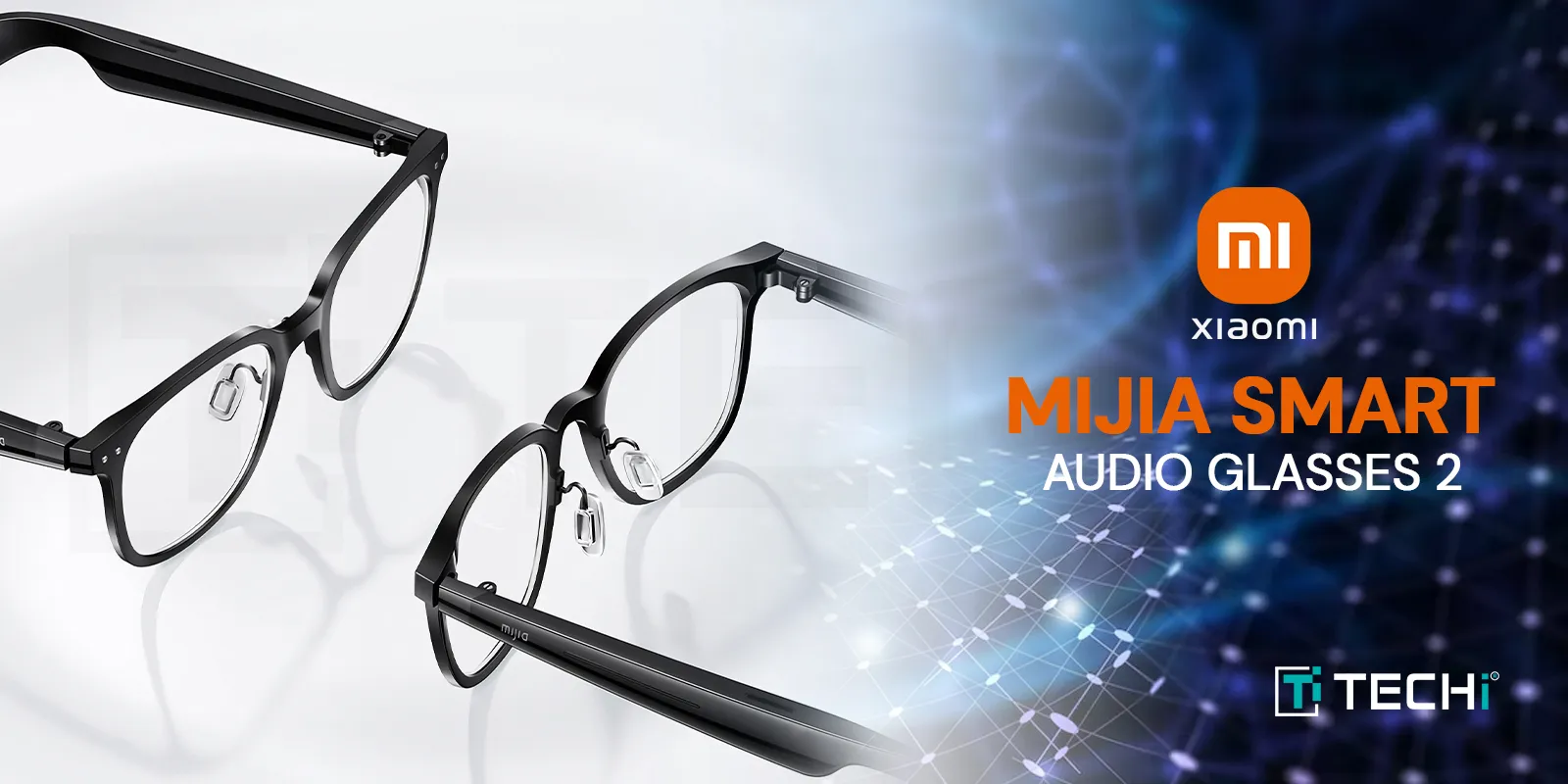 Xiaomi Unveils Mijia Smart Audio Glasses 2 With Improved Comfort and Audio