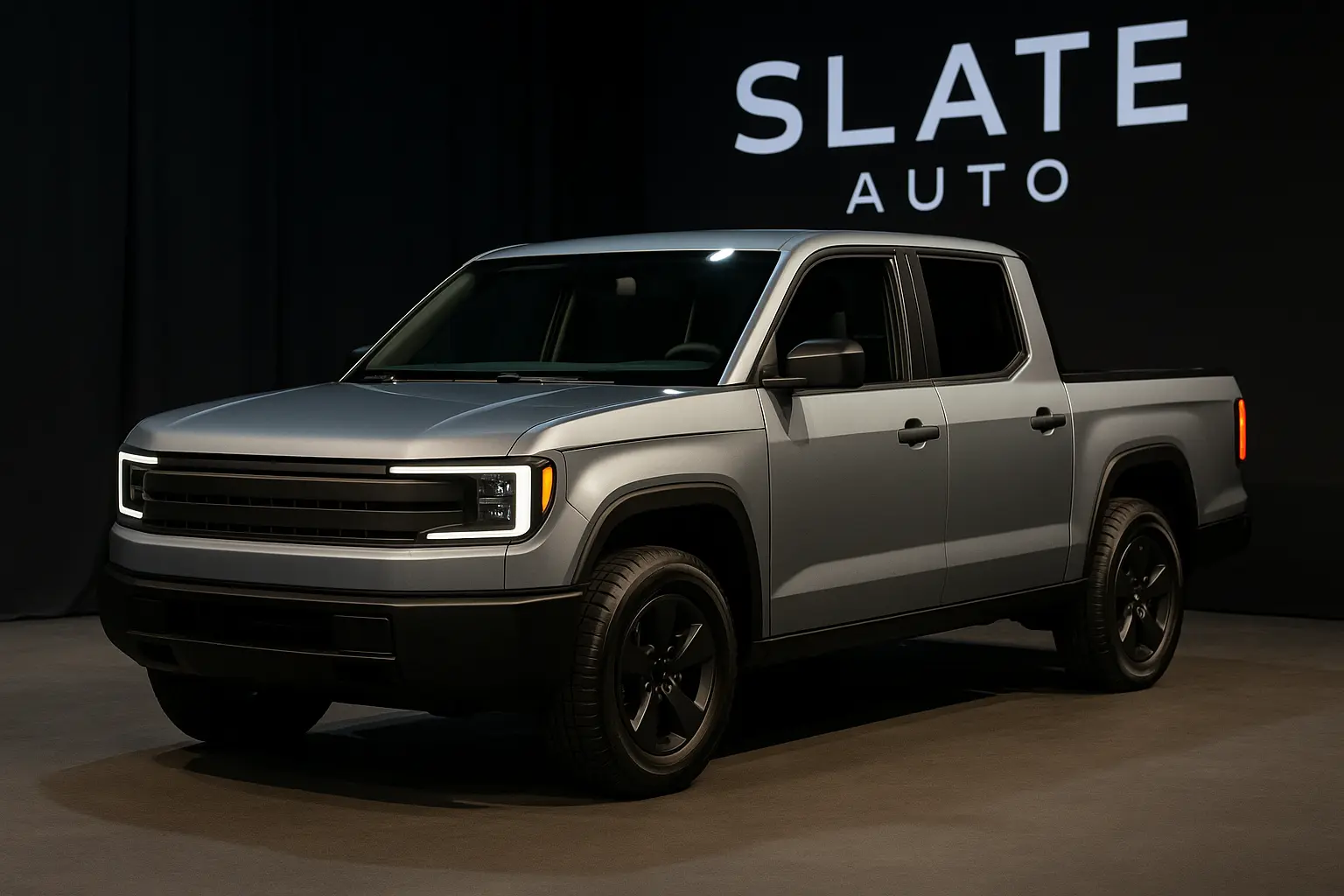 Bezos-Backed Slate Auto Debuts Sleek, Budget-Friendly Electric Pickup Truck
