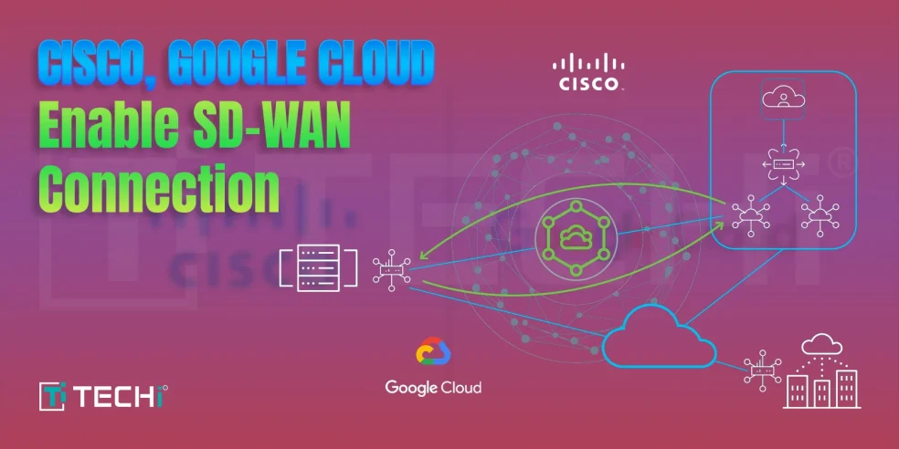 Cisco and Google Cloud enable secure SD-WAN connectivity for enterprise cloud integration.