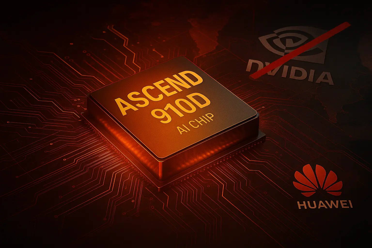 Huawei develops new AI chip, Ascend 910D, claiming to replace Nvidia