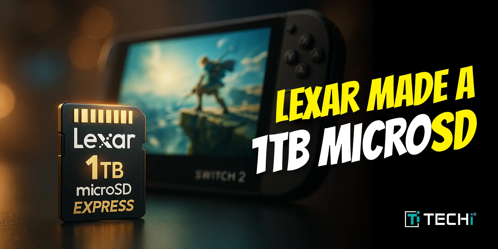 Lexar Unveils 1TB MicroSD Express Card Compatible with Nintendo Switch 2