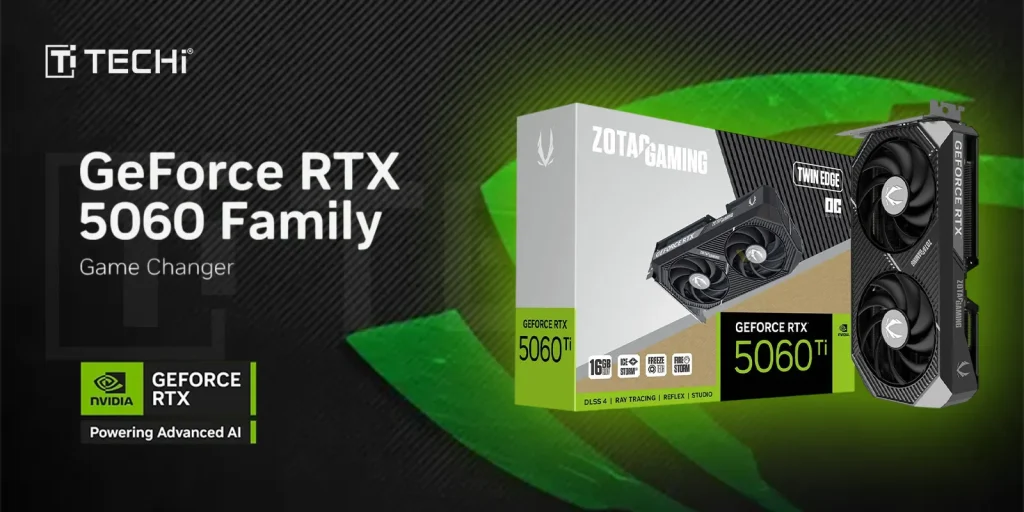 NVIDIA Launches GeForce RTX 5060 GPUs