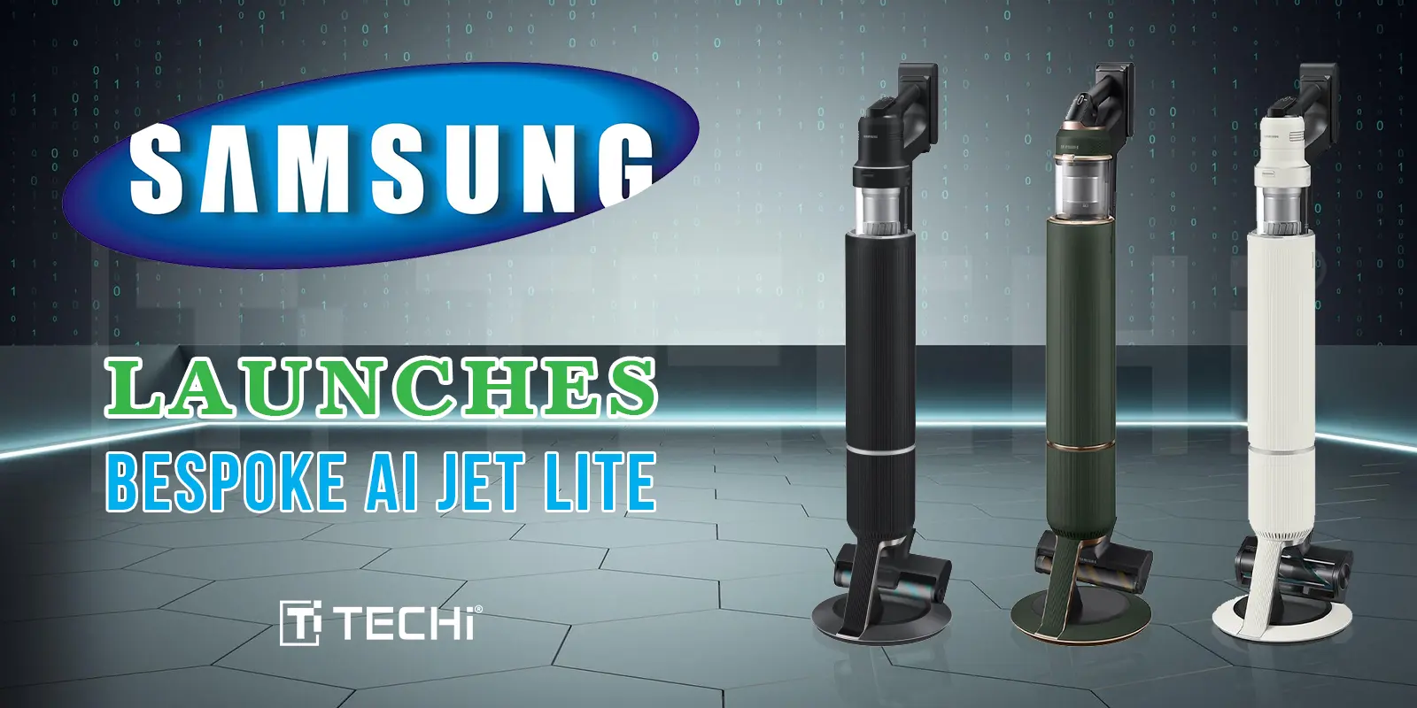 Samsung Electronics Launches Bespoke AI Jet Lite Cordless Stick Vacuum