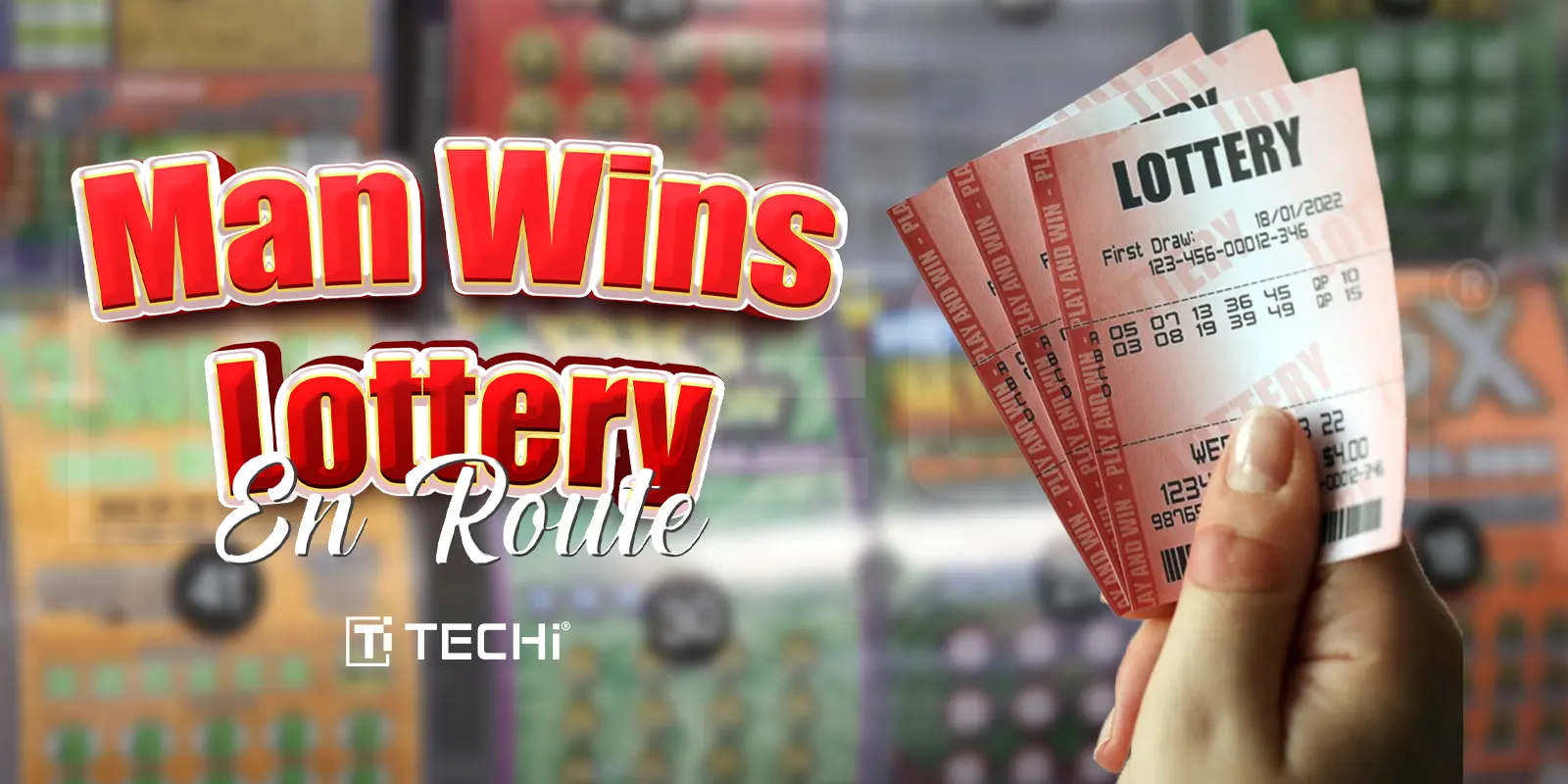 Diligent Man En Route to South Carolina Home Scores Lottery Jackpot