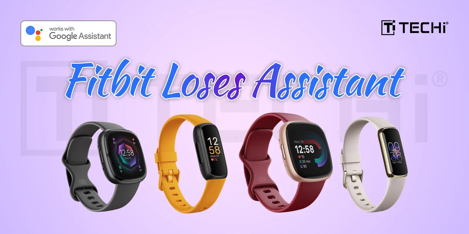 Say Goodbye To Google Assistant On Fitbit Smartwatches