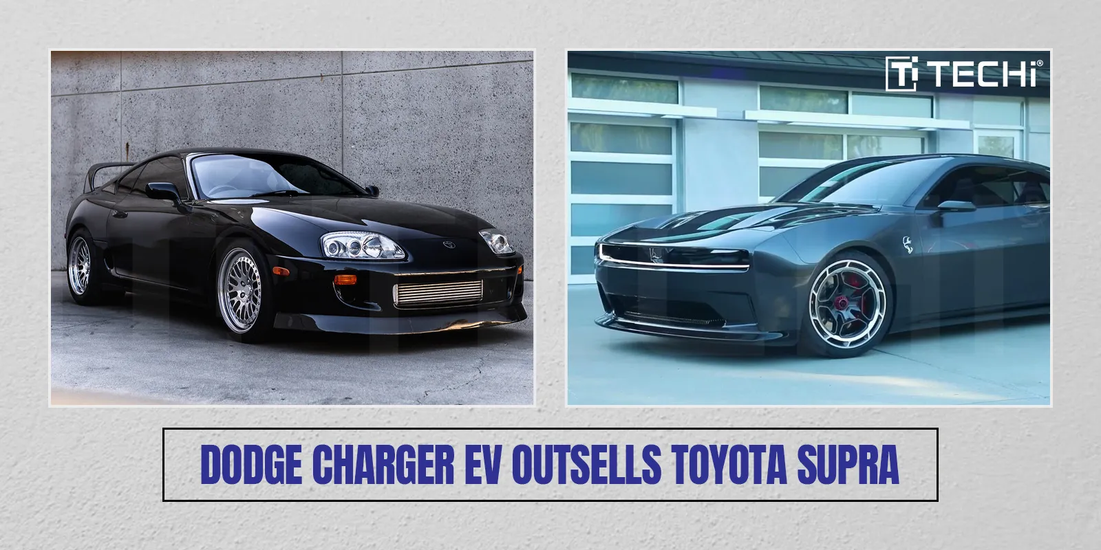 Public Taste Falters as Dodge Charger EV Outsells Iconic Toyota Supra