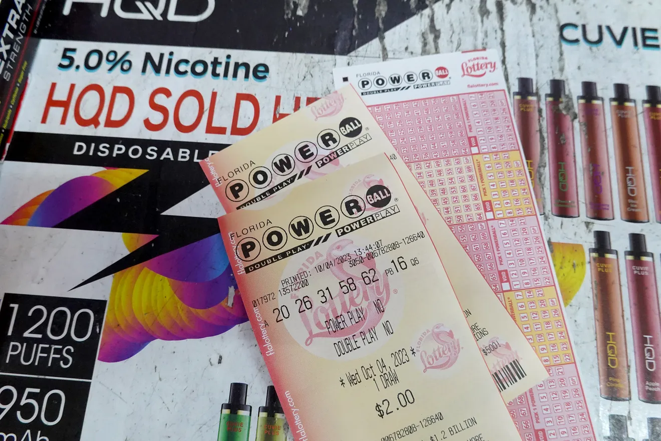 winning numbers from Saturday's Powerball drawing