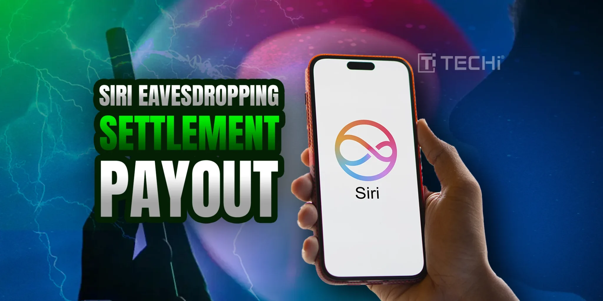 Apple Siri Eavesdropping Settlement – $95M Class Action Payout Visual