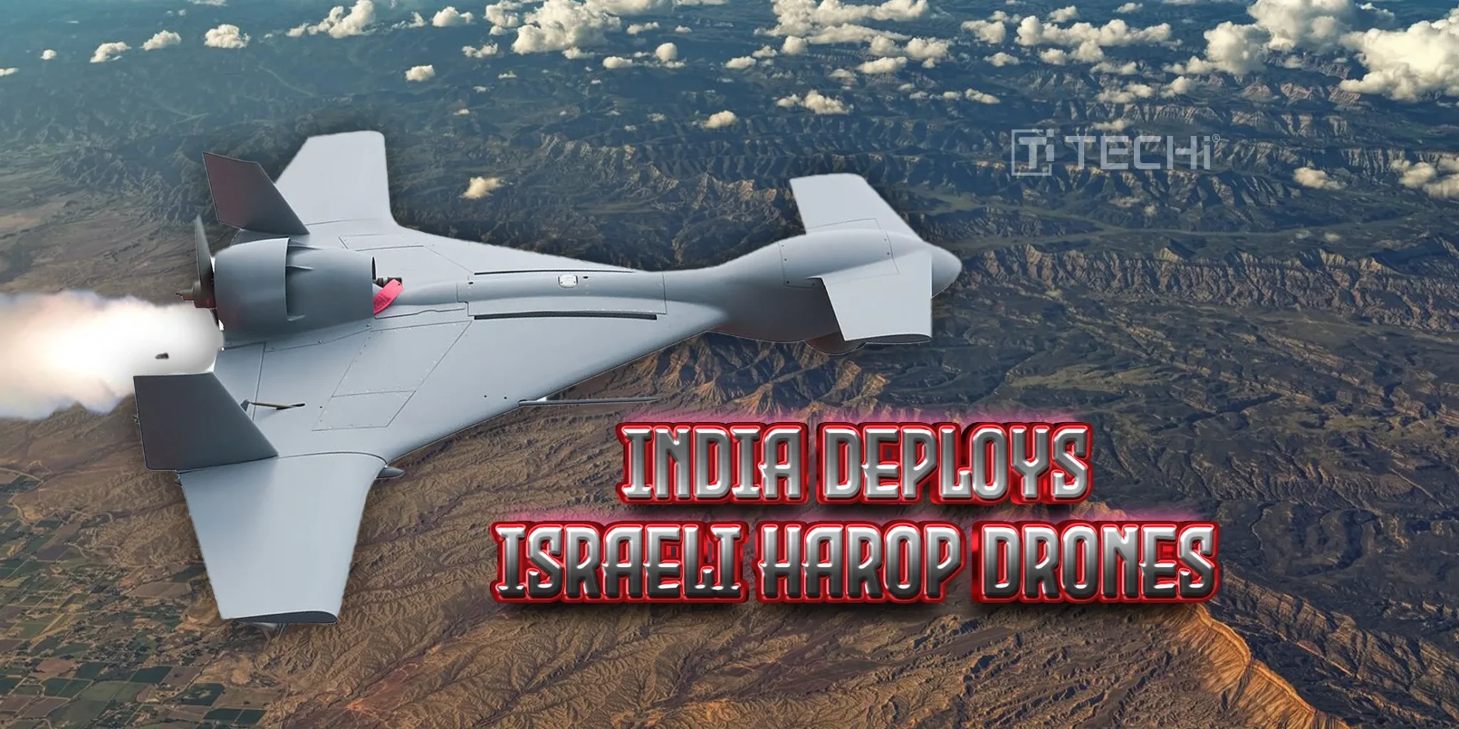 India Deploys Israeli Harop Drones Amid Rising Tensions with Pakistan