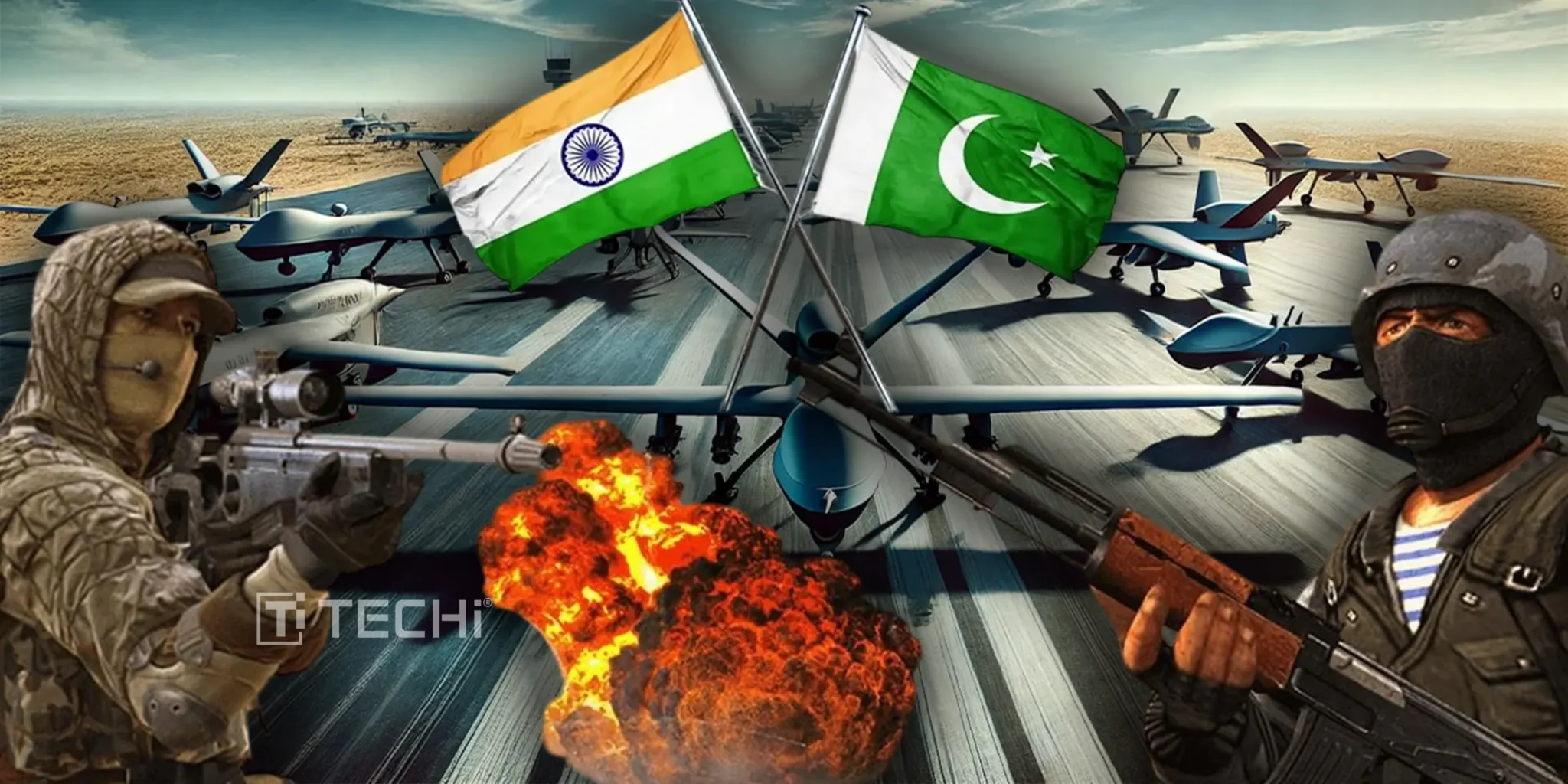 India vs Pakistan Drone Capabilities: A Tech Review