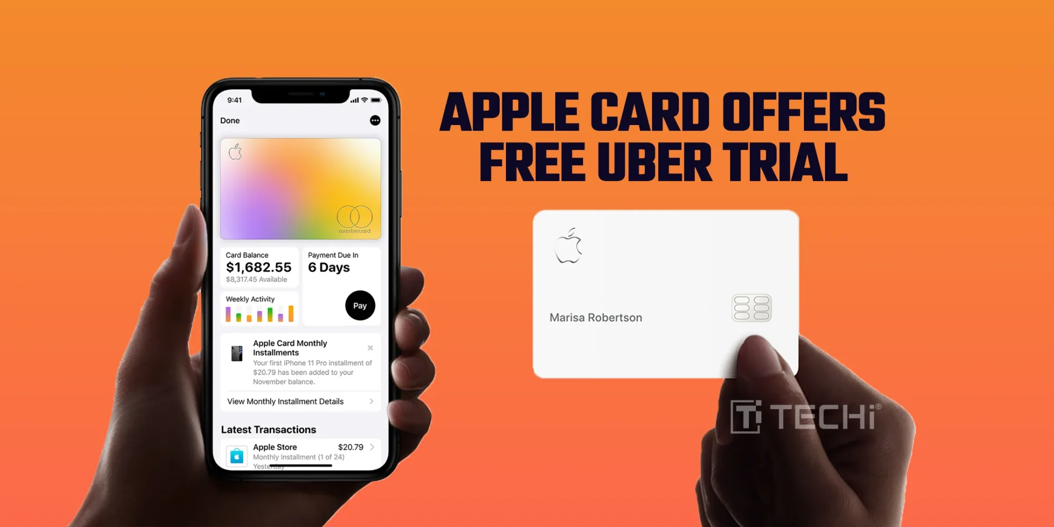 Free Uber One Service for Apple Card Holders
