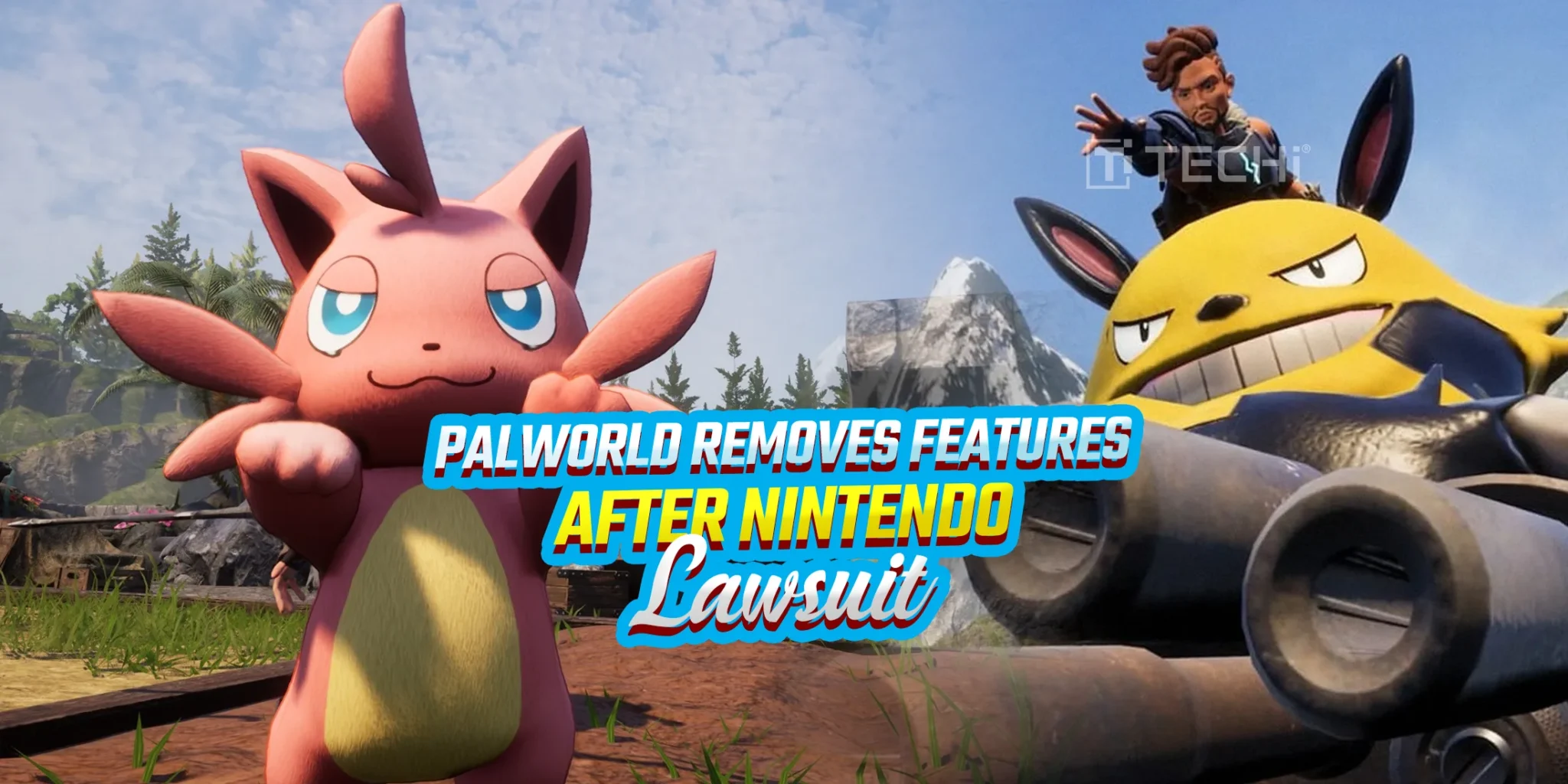 Nintendo Lawsuit Forces Palworld to Eliminate Contested Gameplay Elements