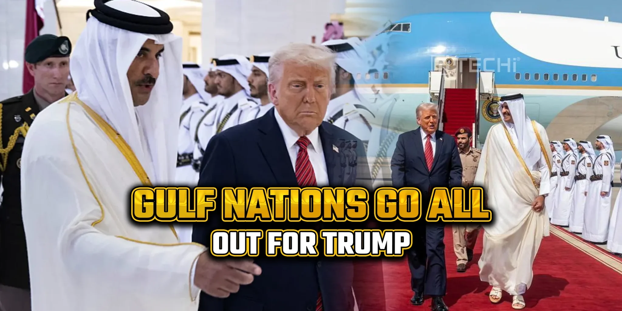 Trump's Gulf Tour: Trillion-Dollar Tech Deals & Cybertrucks