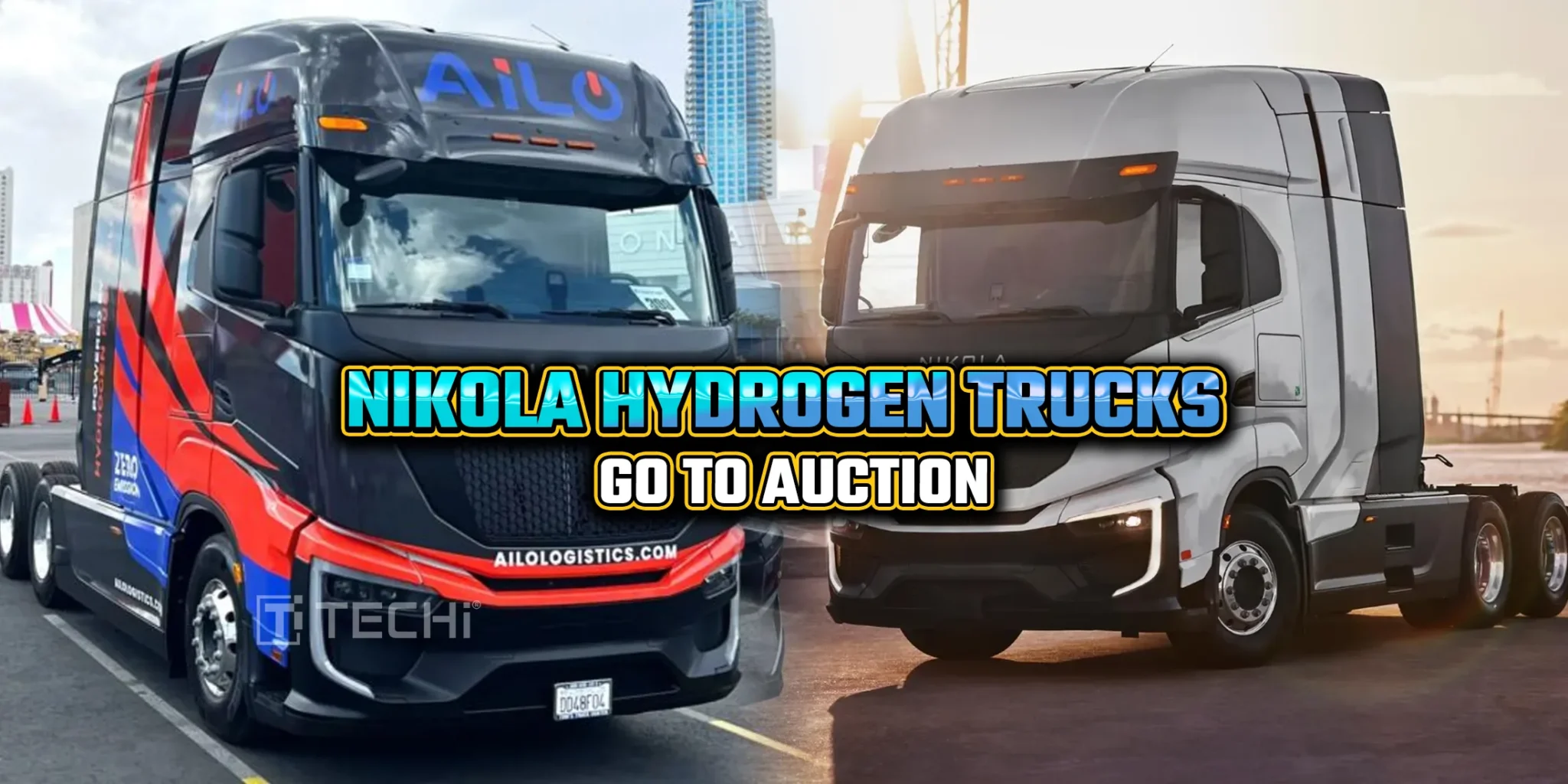 Nikola’s Hydrogen-Powered Trucks Enter Public Auction Amid Financial Turmoil
