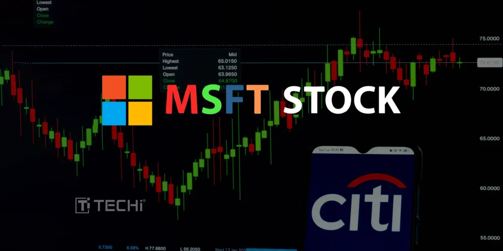 Microsoft Stock Target Raised to $540 by Citi