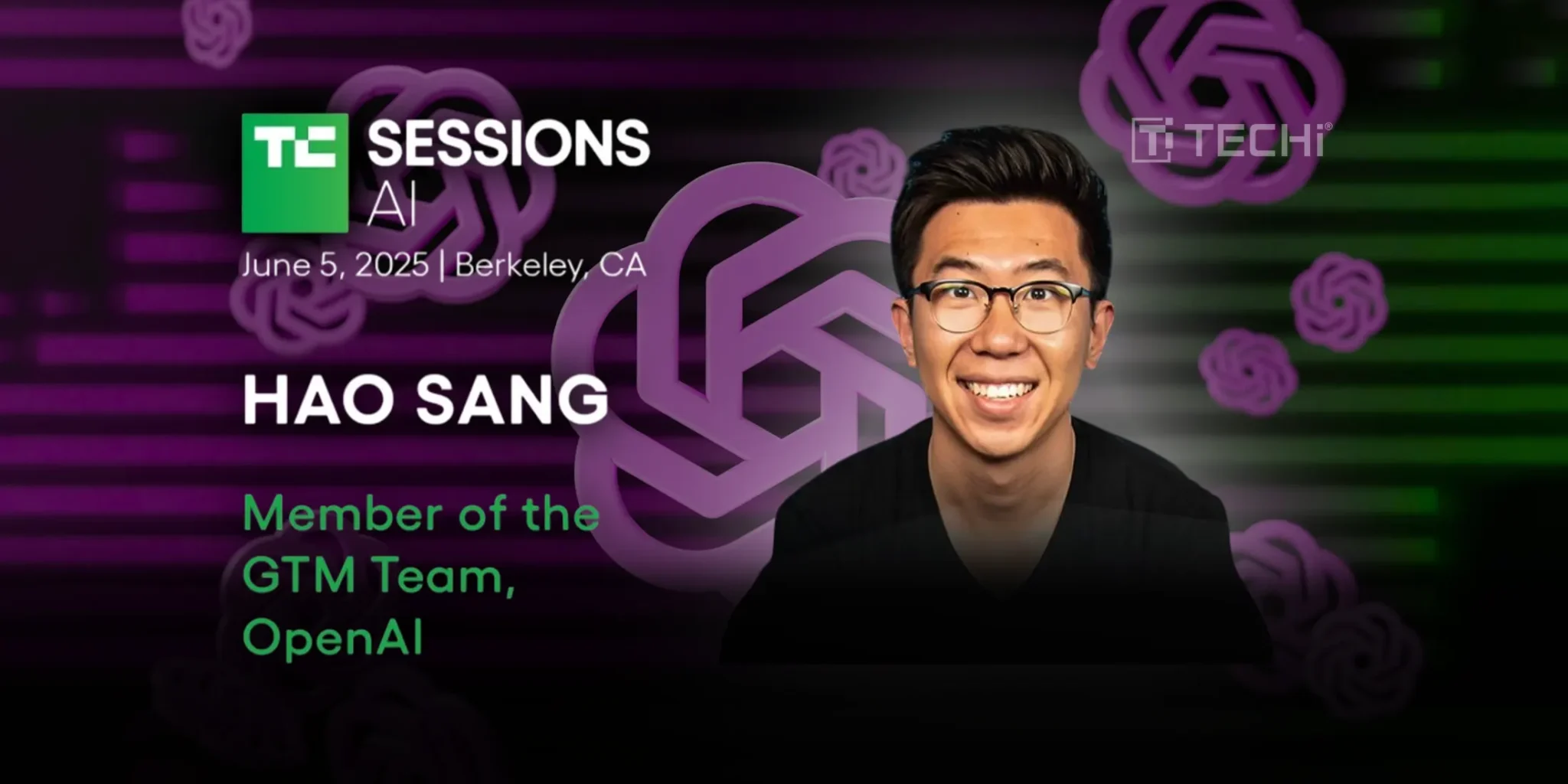 Hao Sang to Guide Startups on AI at TechCrunch AI