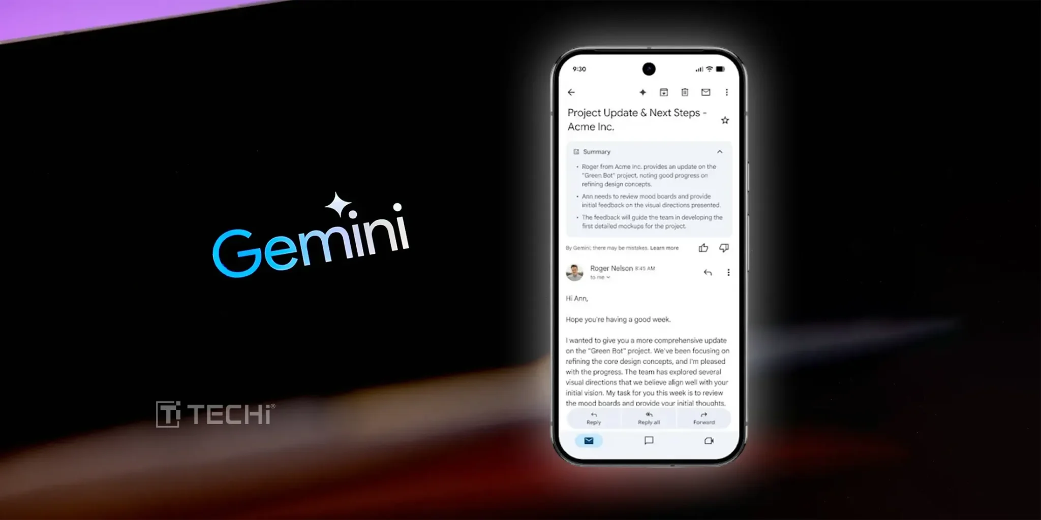 Google Gemini AI Now Automatically Summarizes All Your Emails