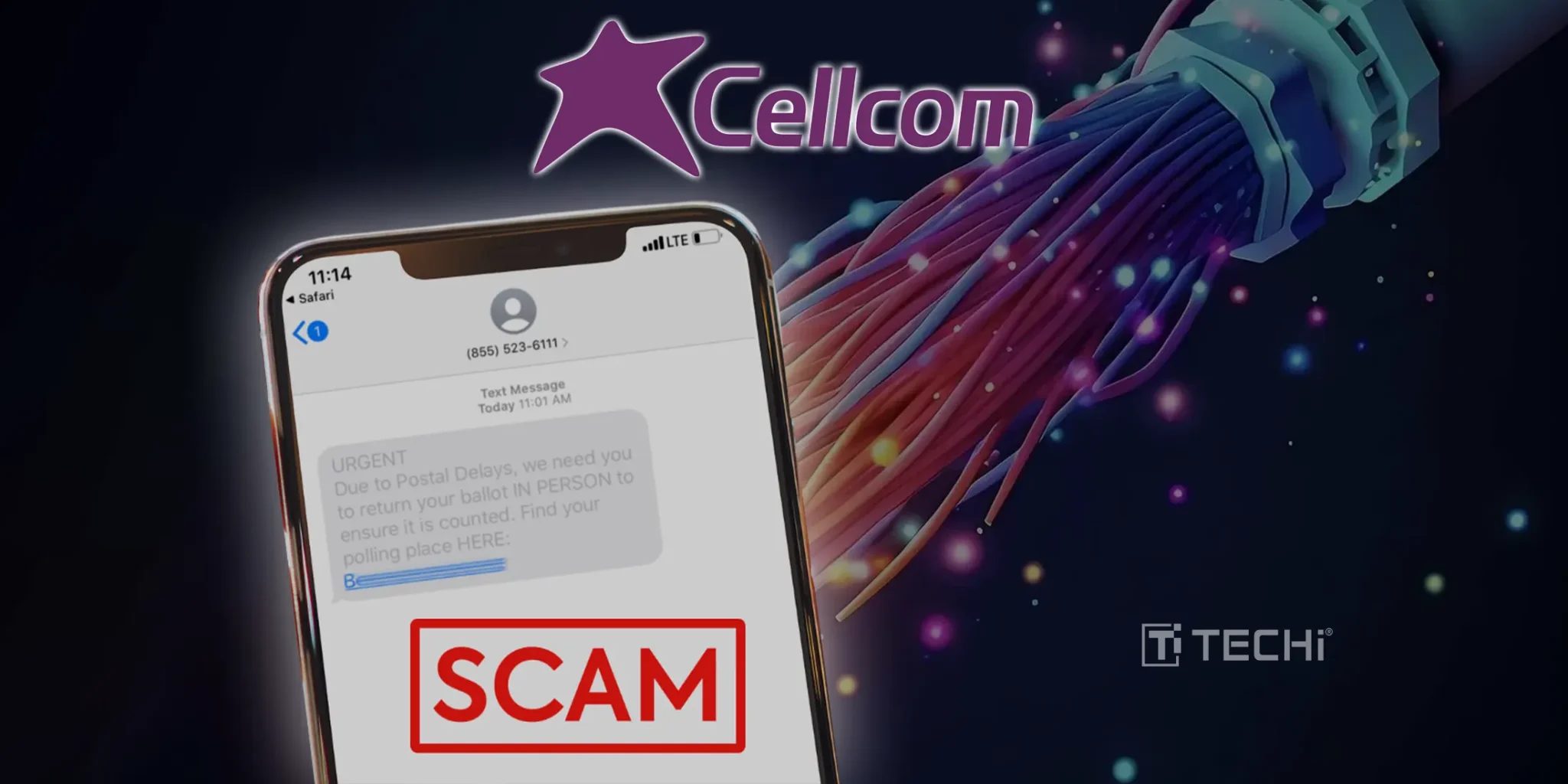 Cellcom Outage in Wisconsin Causes Scams,  Keep Your Data Safe