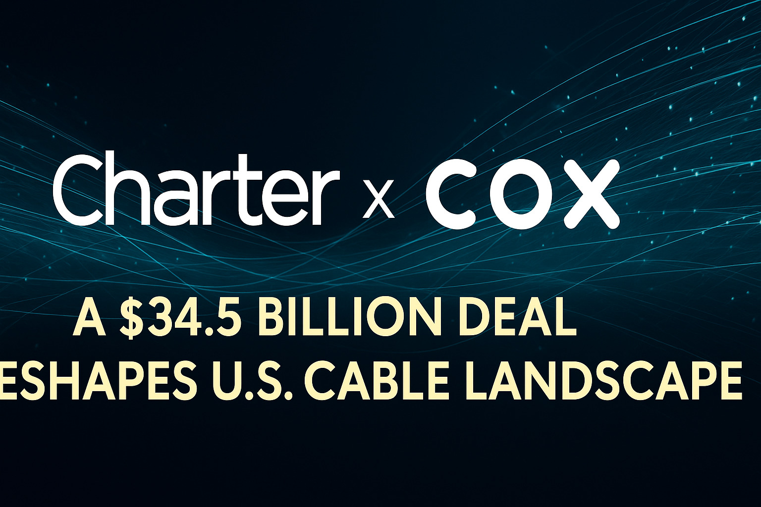 Mega Merger Unites Two Dominant U.S. Cable Industry Titans