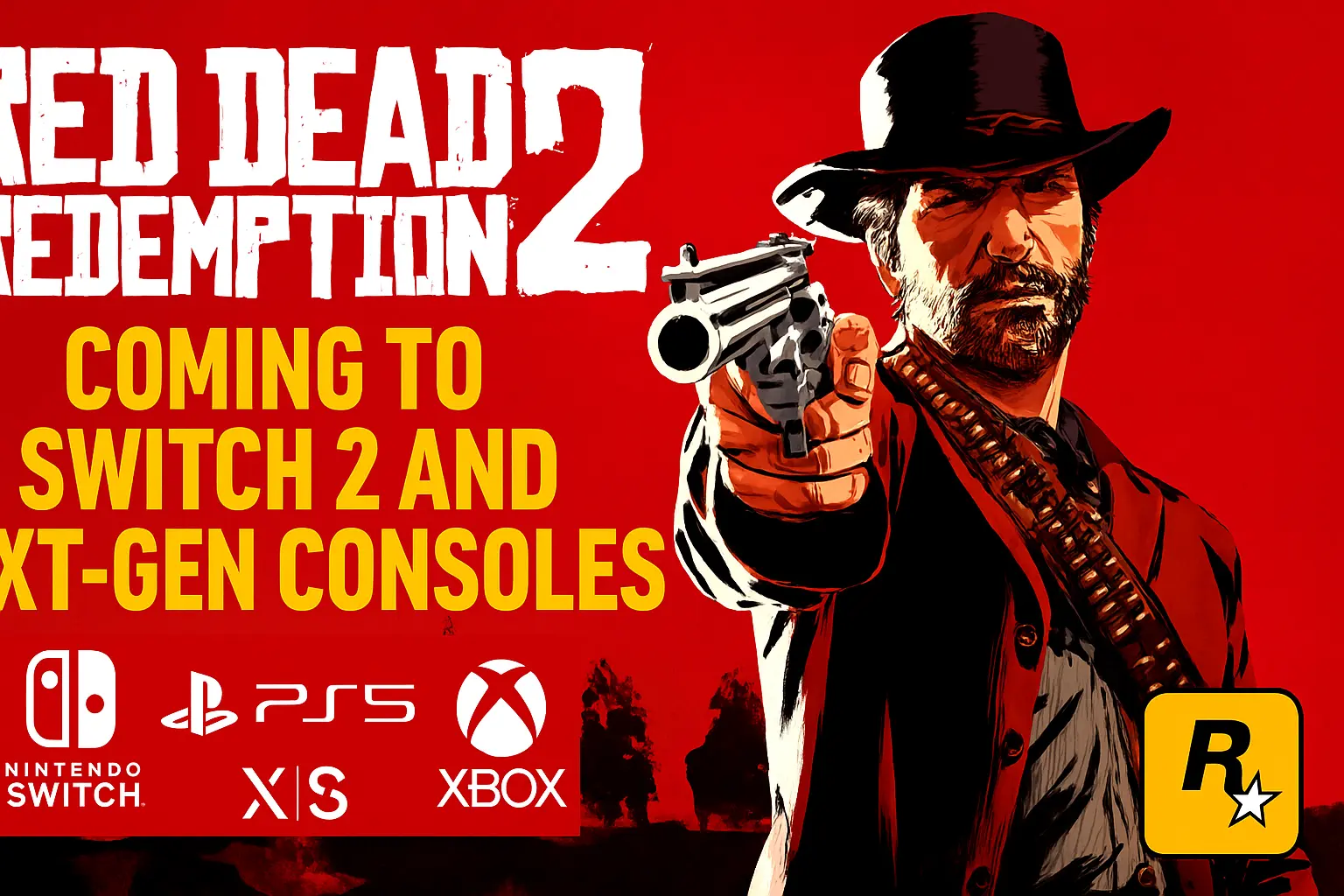 Red Dead Redemption 2 Set for Lavish Next-Gen, Switch Port