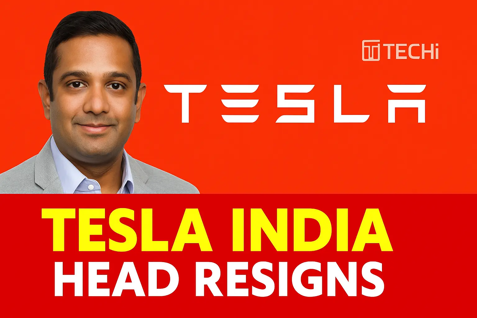 Tesla's Country Head in India, Prashanth Menon, Resigns Ahead of Company’s Big Launch Plans in India