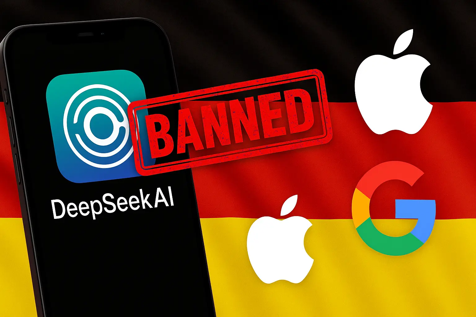 Apple and Google ban Deepseek on the App Stores in Germany