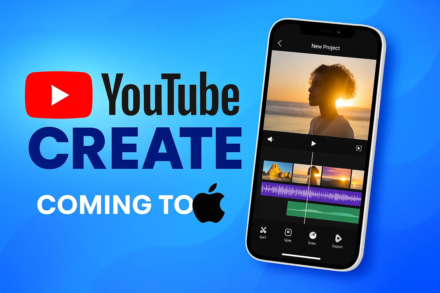 YouTube’s Mobile Editor App, YouTube Create, on iOS