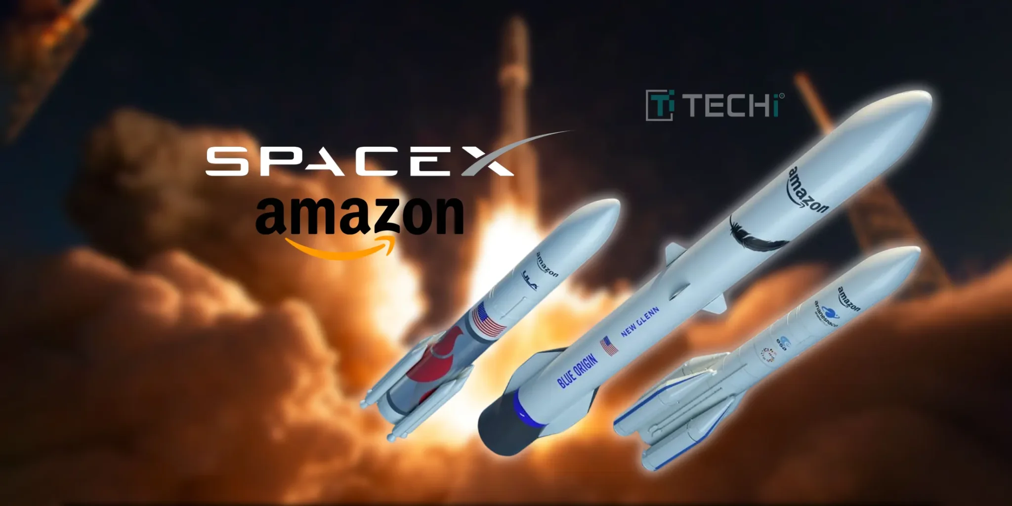 Amazon’s Kuiper satellites to get boost from rival SpaceX