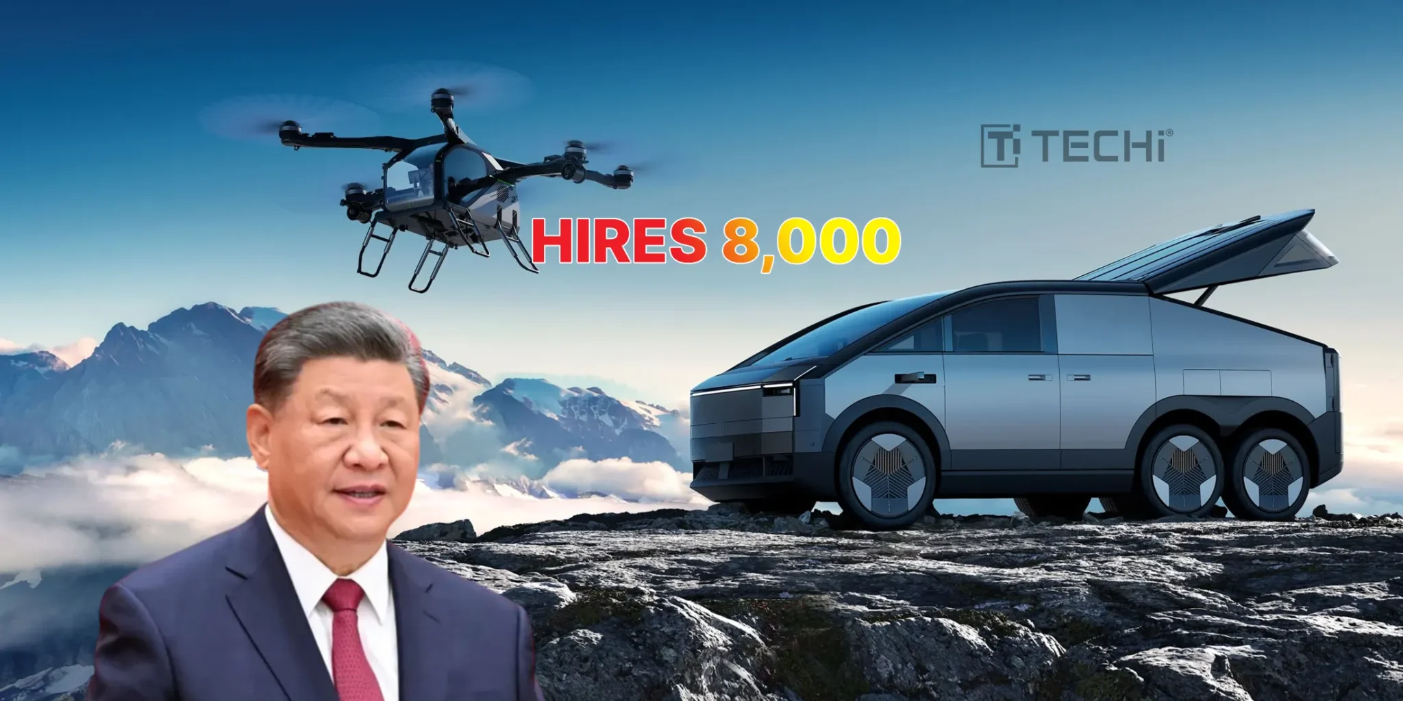 China's Xpeng Revises up 2025 Planned Hires to 8,000, Founder Says