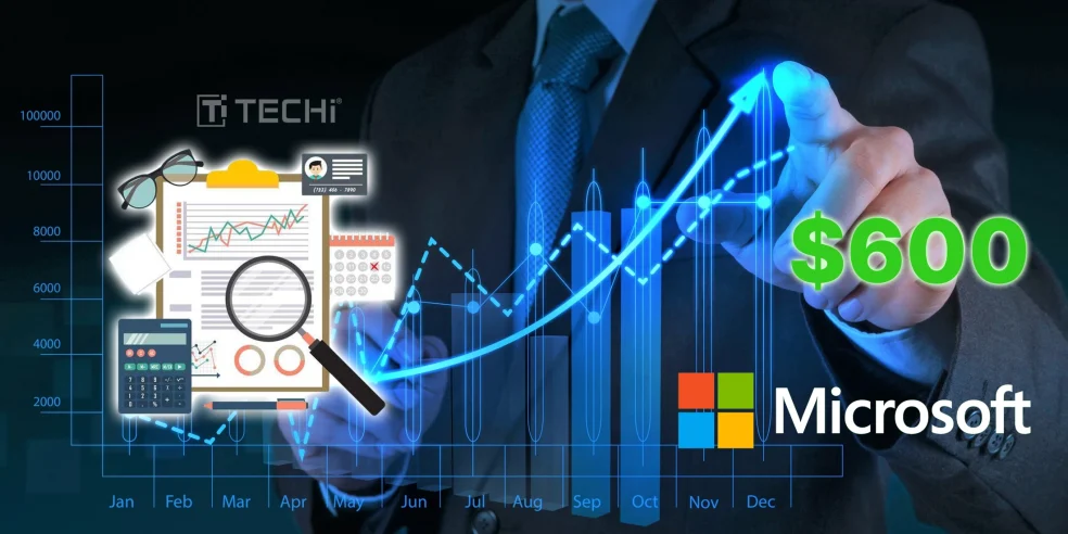 Microsoft Stock Target Raised to $600 Amid AI Boom