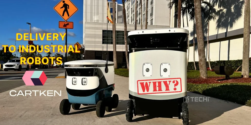 Cartken industrial pivot