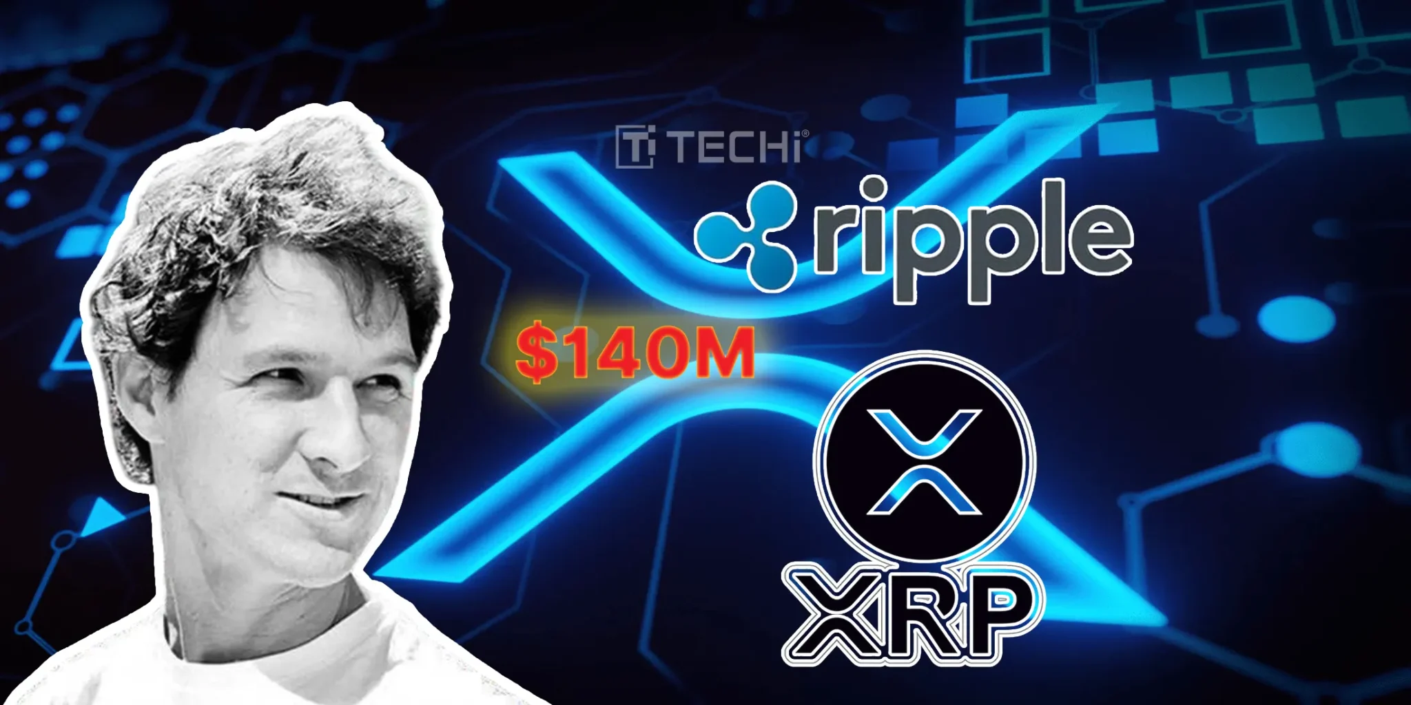 Ripple Co-Founder Transfers $140M XRP Amid 2025 Rally – Techi Report