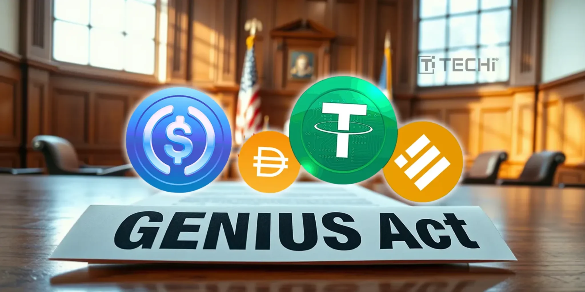 GENIUS Act Ignites Stablecoin Race as Wall Street Eyes Dollar’s Digital Pivot