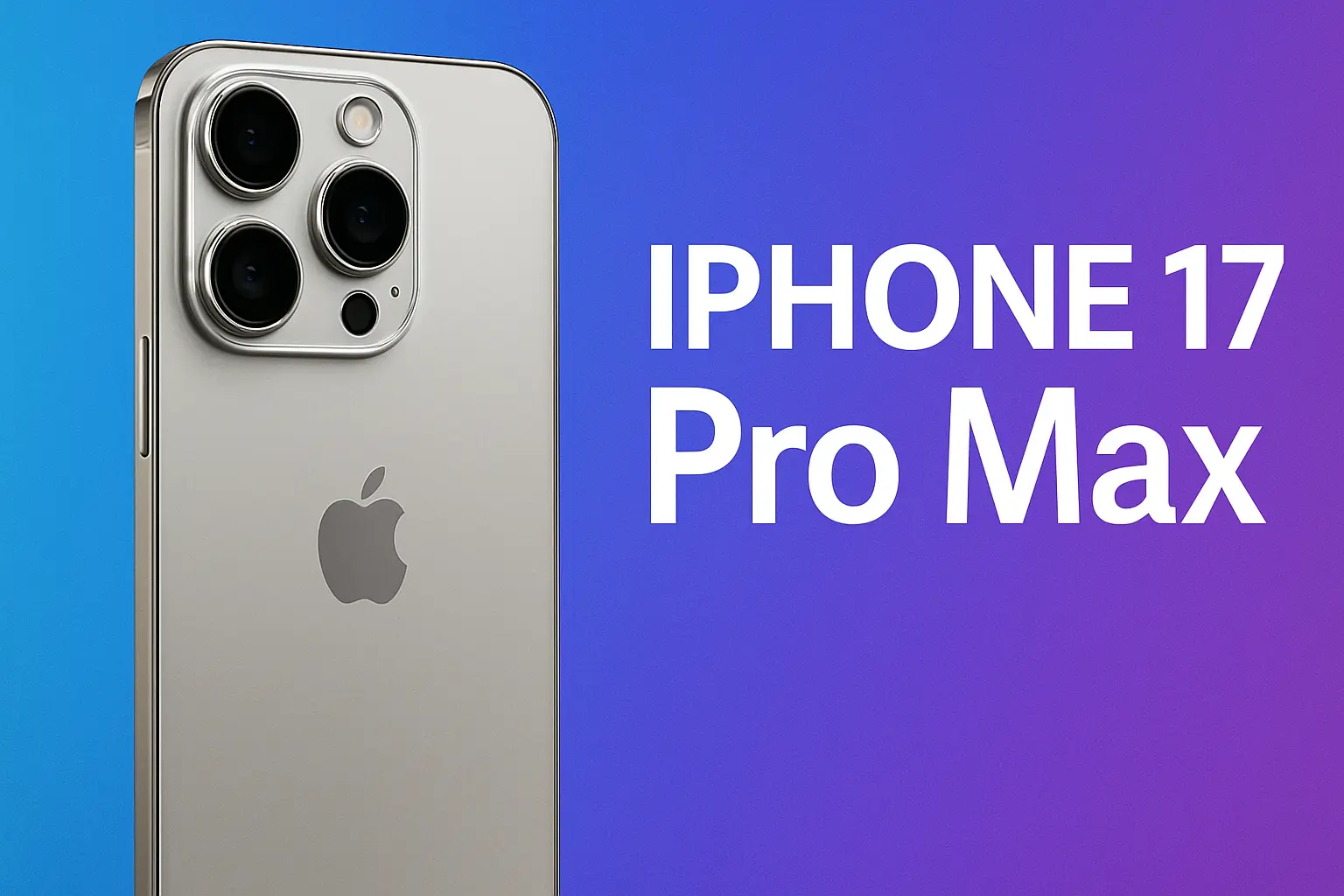 Apple iPhone 17 Pro Max: Latest Leak Reveals Significant Design Overhaul