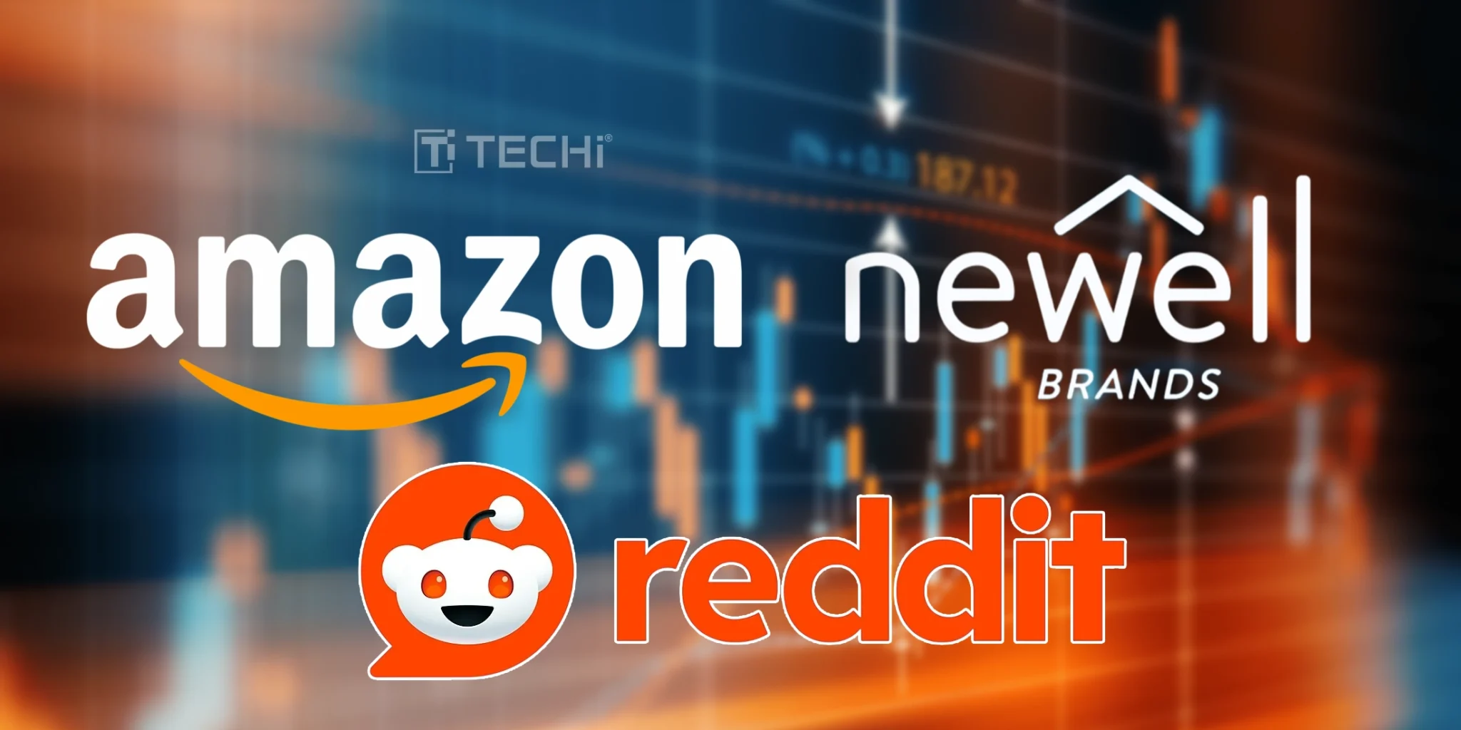 Top Stock Movers Now: Amazon, Newell Brands, Reddit, and More