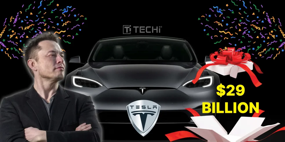 Elon Musk receives a $29 billion interim pay package