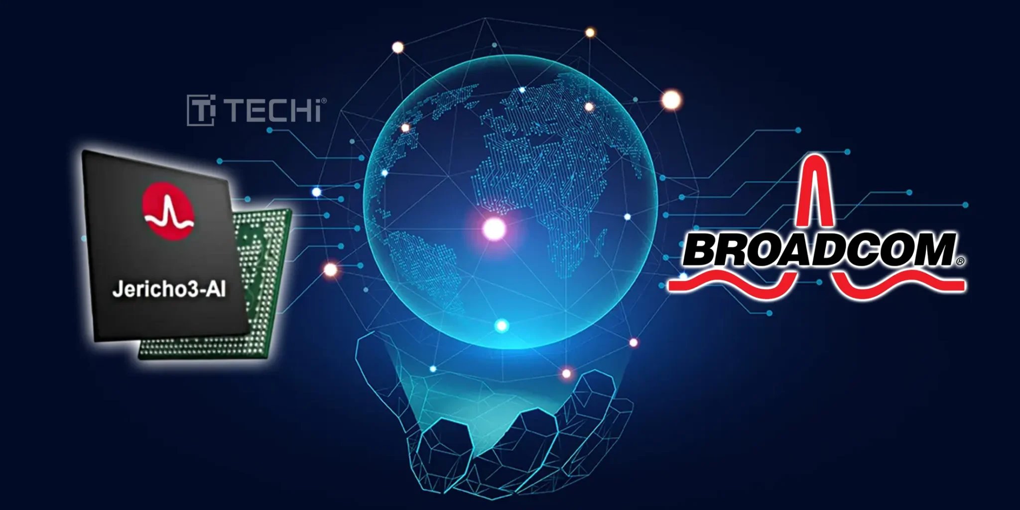 Broadcom Unveils Jericho4 Chip and Promises Faster, Safer AI Data Transfers
