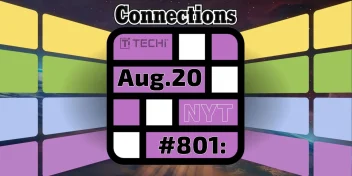 NYT Connections hints today for #801: Clues and answers for Wednesday, Aug 20