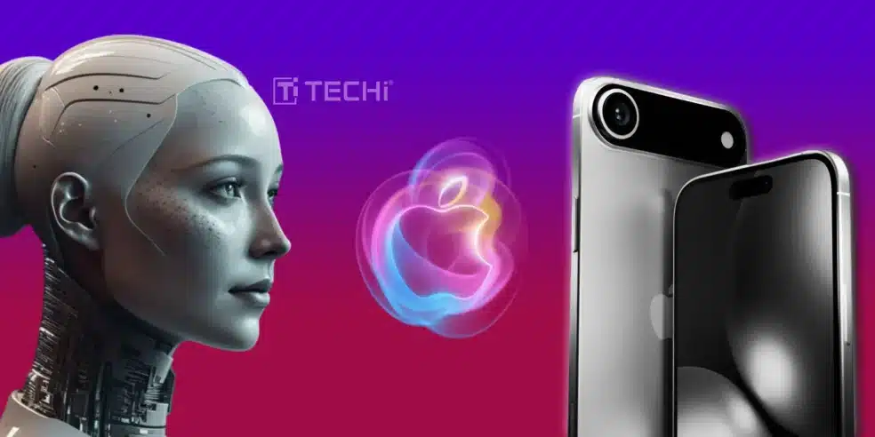 AI and iPhone 17 Air mockup showcasing the fusion of advanced technology with sleek iPhone design at Apple's major event.