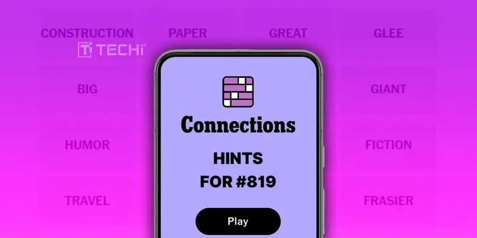Today’s Connections puzzle hints