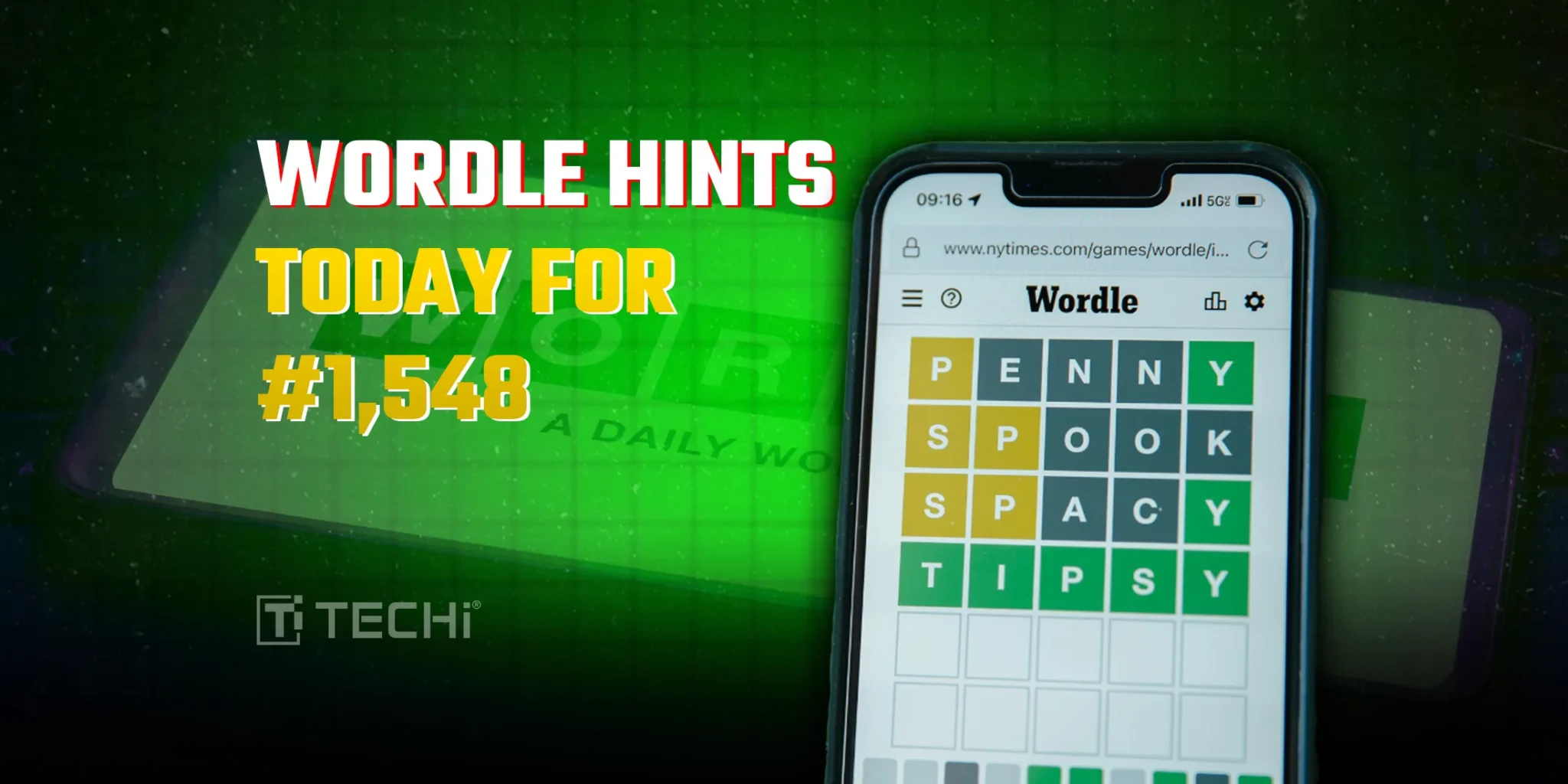 TECHi Wordle Hints and Answer for September 14, 2025 (#1,548) – Solve Today’s Puzzle with Ease